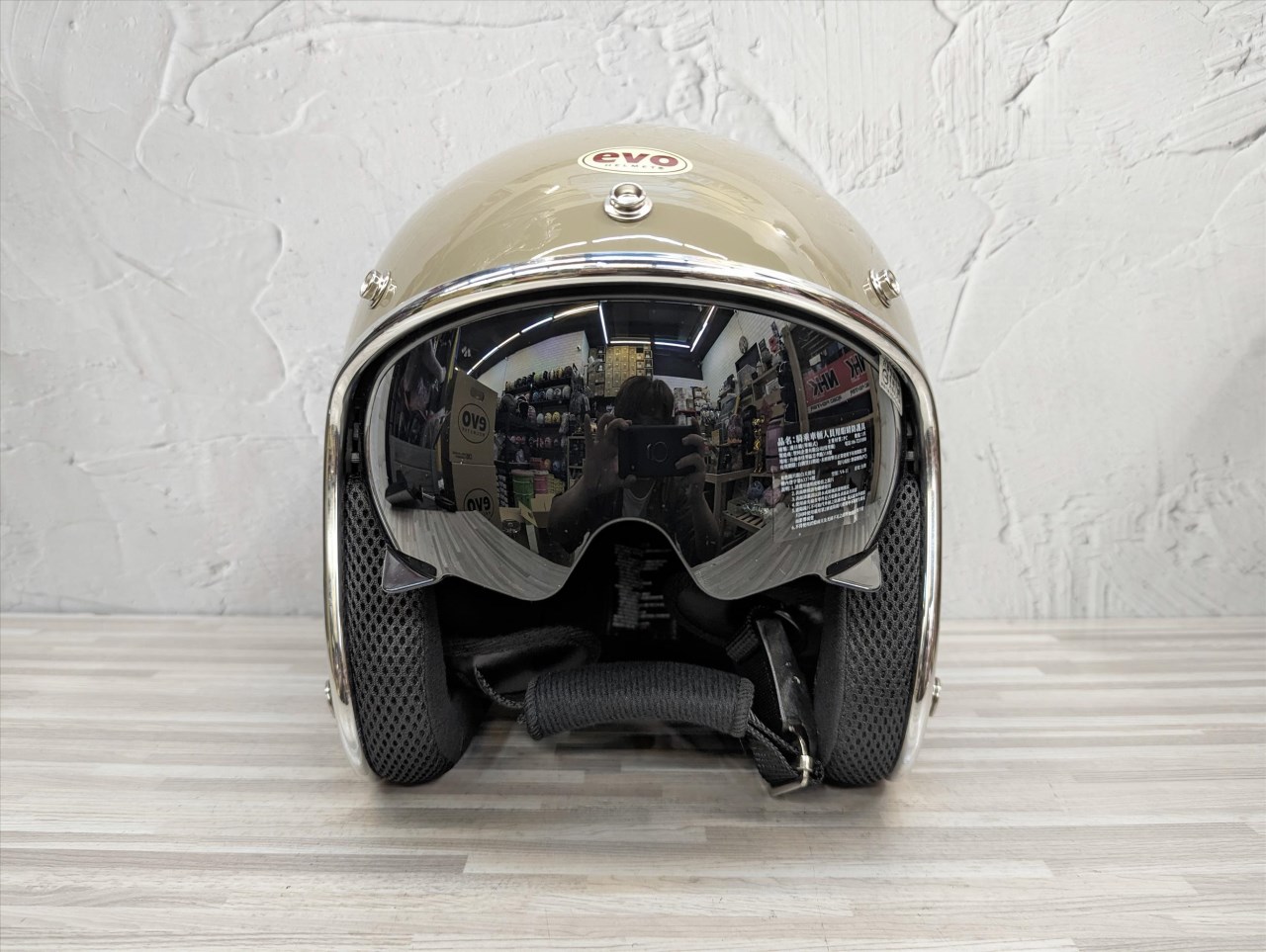 《遠古騎士》EVO CA312 CA312S 荒野綠 復古帽 精裝銀邊 內墨鏡