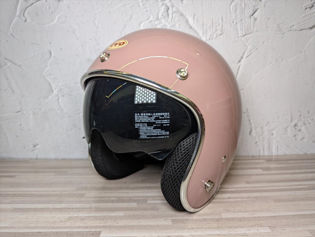 《遠古騎士》EVO CA312 CA312S 法國粉 復古帽 精裝銀邊 內墨鏡