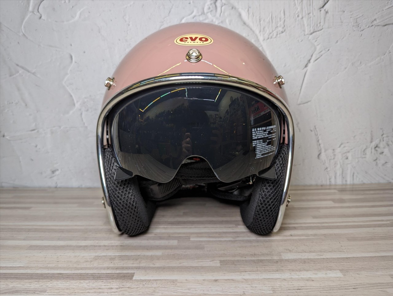 《遠古騎士》EVO CA312 CA312S 法國粉 復古帽 精裝銀邊 內墨鏡