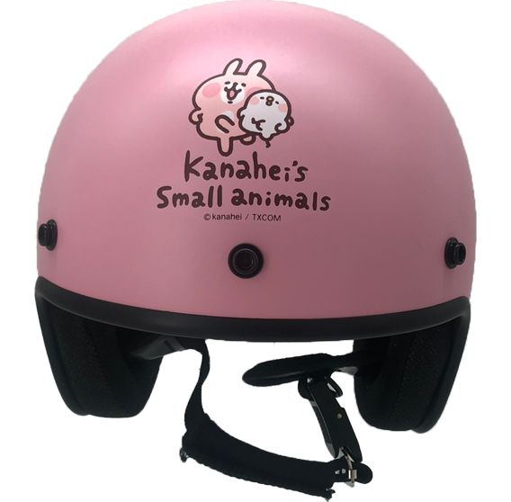 《遠古騎士》EVO CA310M卡娜赫拉-粉粉兔兔-1 平粉 安全帽 半罩式 小帽體 復古帽