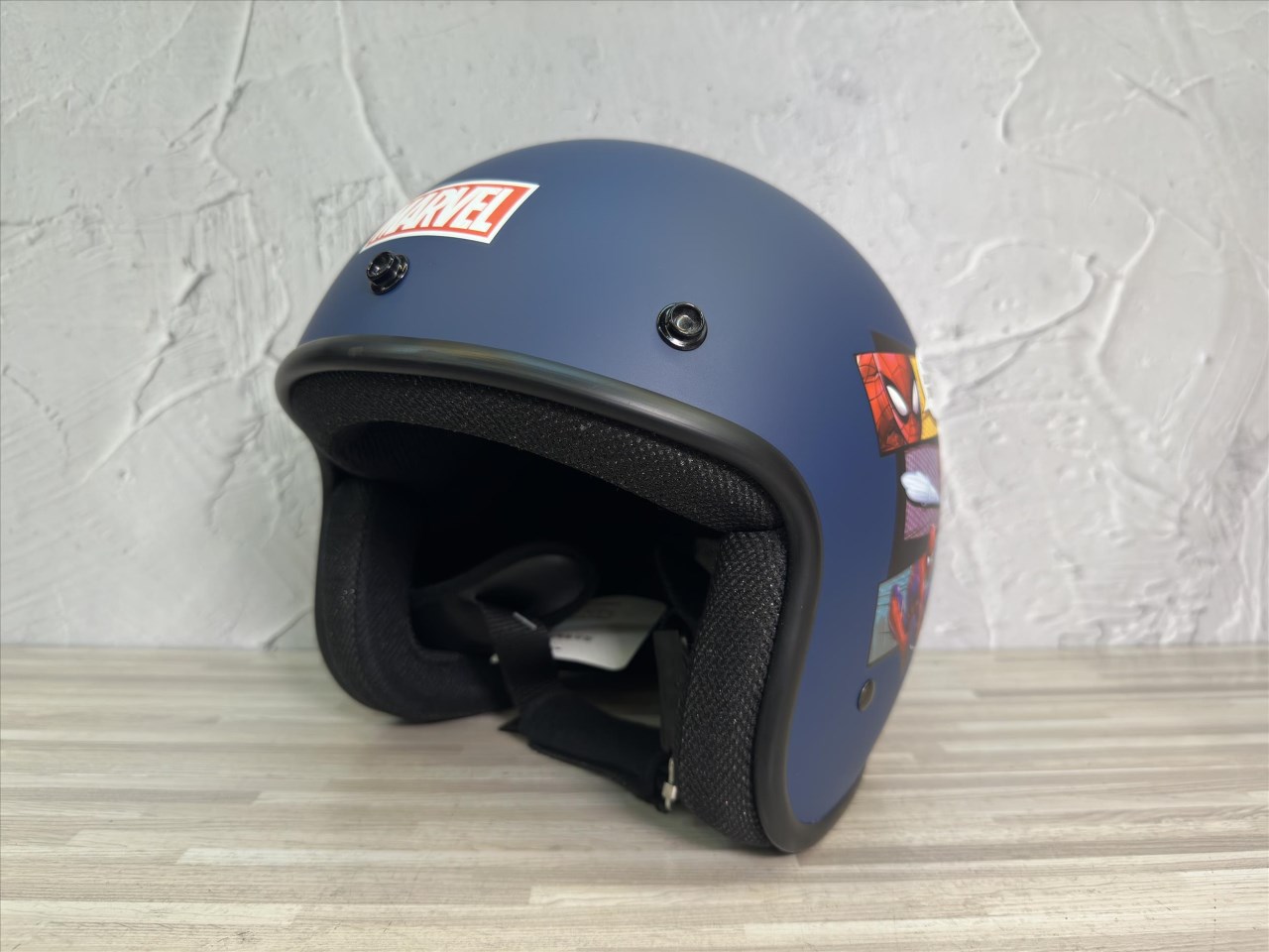 《遠古騎士》EVO CA310M 蜘蛛人2 消光藍 安全帽 半罩式 中帽體 復古帽