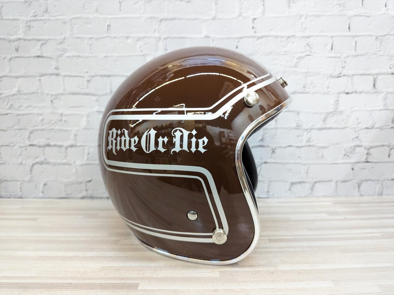 《遠古騎士》Mongolian 安全帽 彩繪復古 ROD 咖啡 雙D扣 復古帽 半罩 安全帽