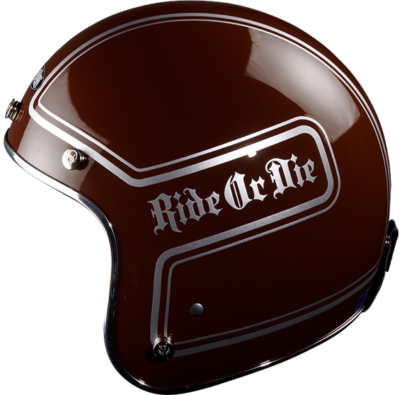 《遠古騎士》Mongolian 安全帽 彩繪復古 ROD 咖啡 雙D扣 復古帽 半罩 安全帽