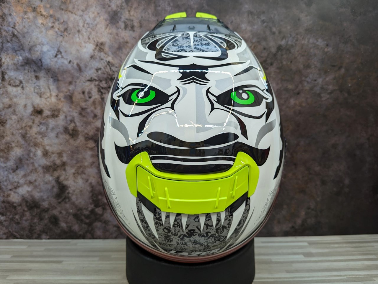 《遠古騎士》LAZER 安全帽 TANGO ONI 白黑 內墨鏡 耳機曹 半罩
