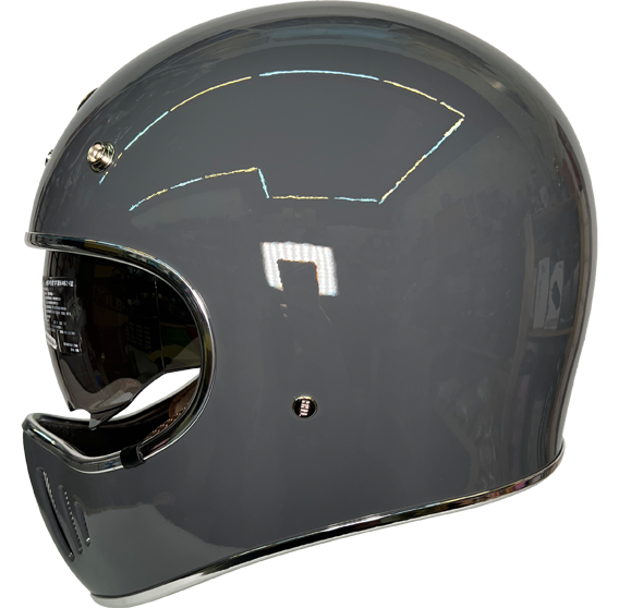 《遠古騎士》THH TT03S 深灰 內墨鏡山車帽 安全帽 復古 越野 復古帽 全罩