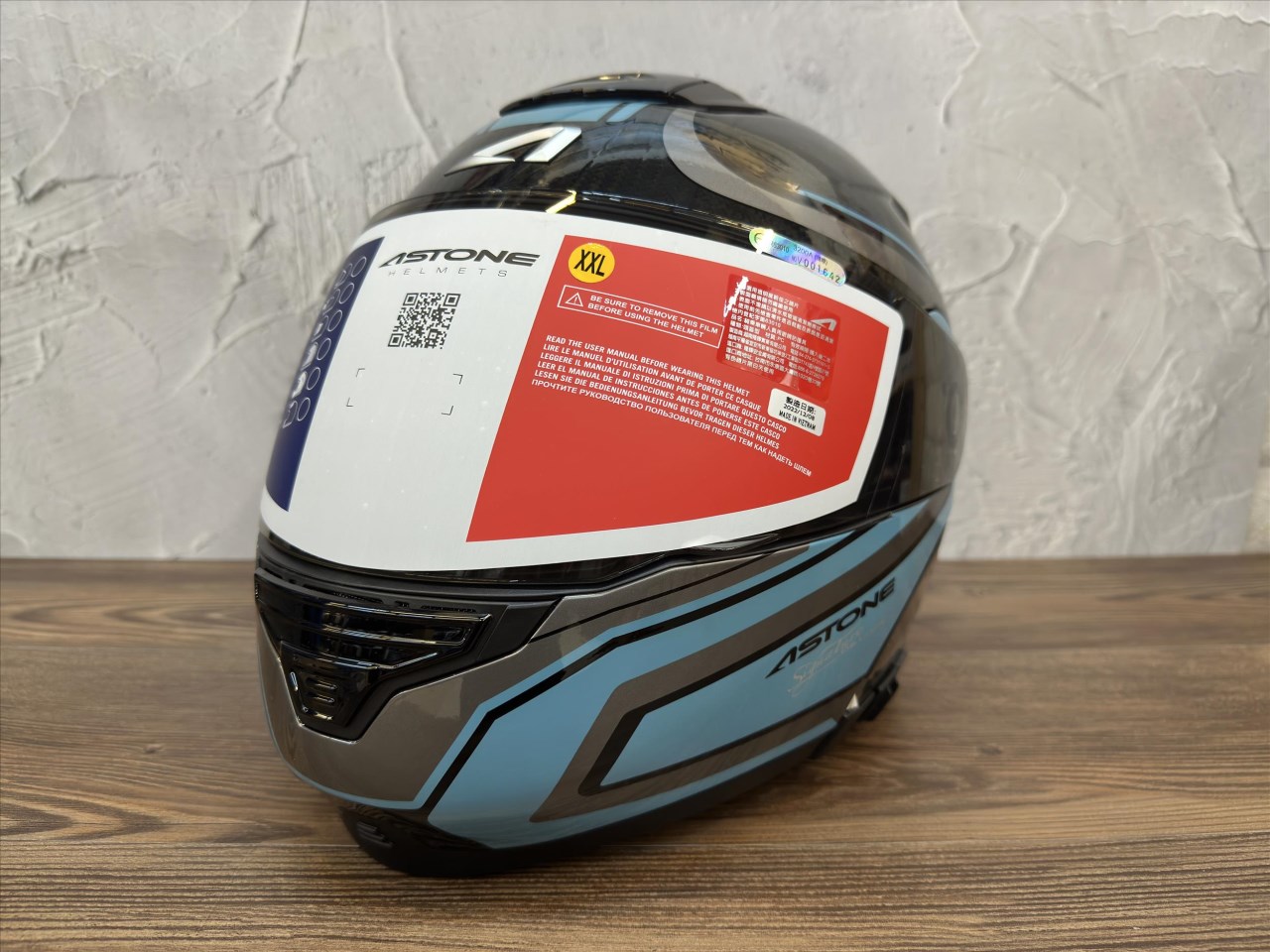 《遠古騎士》ASTONE RT1500 AI7 透明碳纖藍 眼鏡溝 耳機孔 可掀式 可樂帽 安全帽