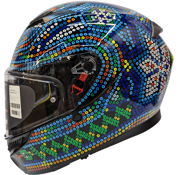 《遠古騎士》AGV K3 ROSSI WINTER TEST 2018 安全帽 全新改款 內墨片