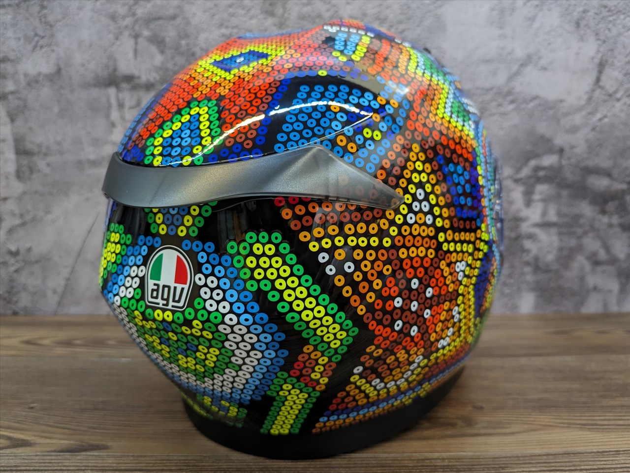 《遠古騎士》AGV K3 ROSSI WINTER TEST 2018 安全帽 全新改款 內墨片
