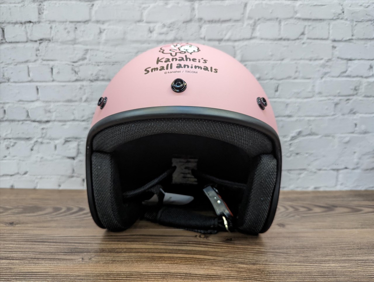 《遠古騎士》EVO CA310M 卡娜赫拉-粉紅兔兔 安全帽 半罩式 中帽體 復古帽