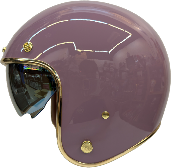 《遠古騎士》EVO CA312S CA312 VENUS+PLUS 丁香紫 內鏡電鍍 騎士帽 復古安全帽
