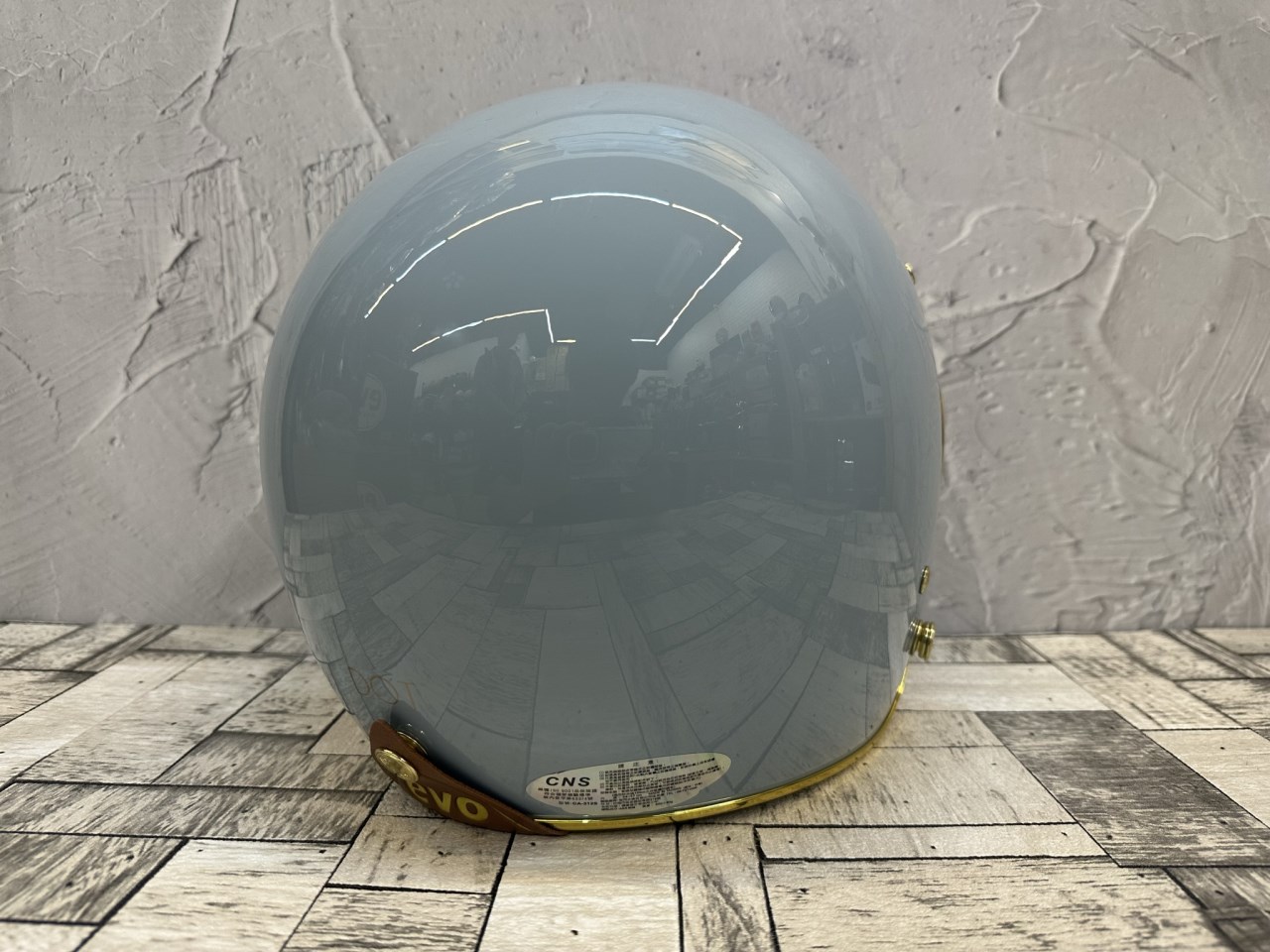 《遠古騎士》EVO CA312S CA312 VENUS+PLUS 松霧藍 內鏡電鍍 騎士帽 復古安全帽