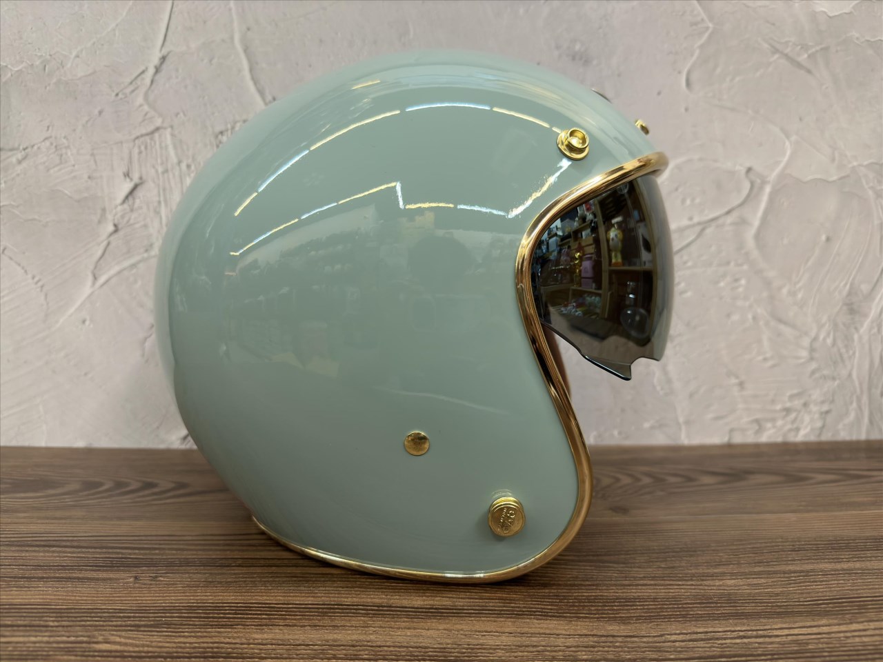 《遠古騎士》EVO CA312S CA312 VENUS+PLUS 松霧綠 內鏡電鍍 騎士帽 復古安全帽