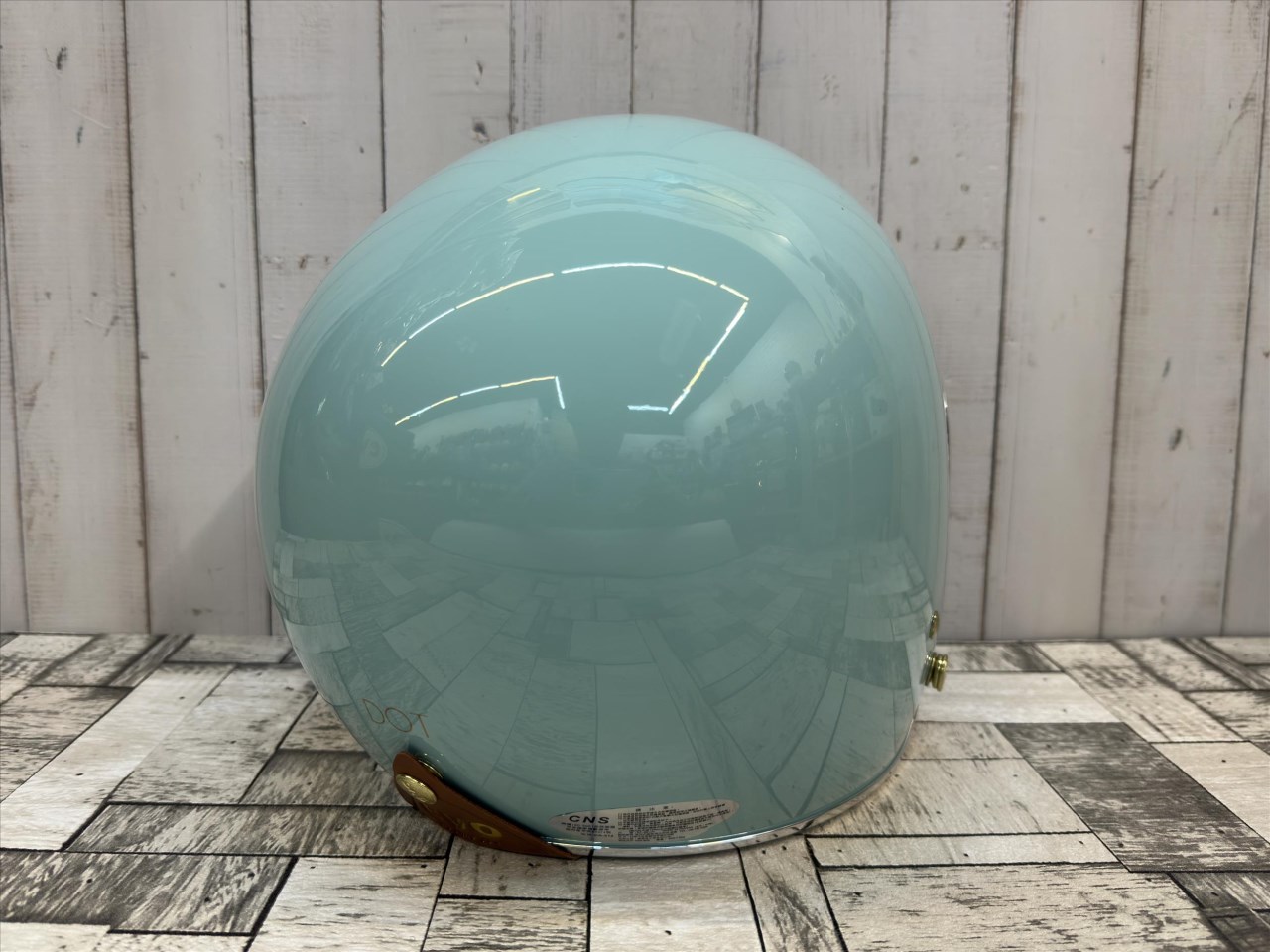 《遠古騎士》EVO CA312 維納斯VENUS 松霧綠 內鏡電鍍 安全帽 銀邊復古騎士帽