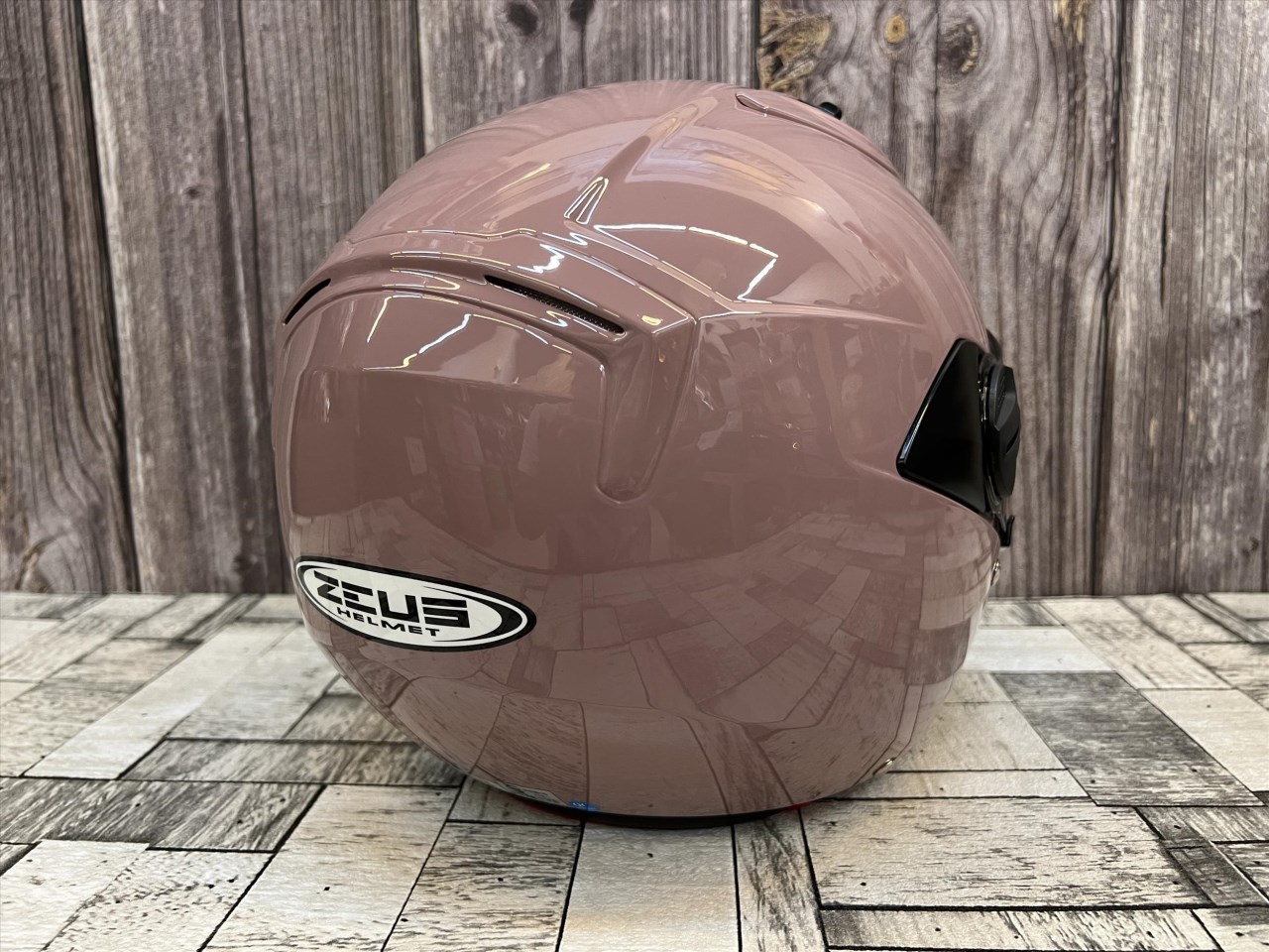 《遠古騎士》瑞獅 ZEUS 213素 淺粉粽 半罩安全帽 內襯全可拆 ZS213