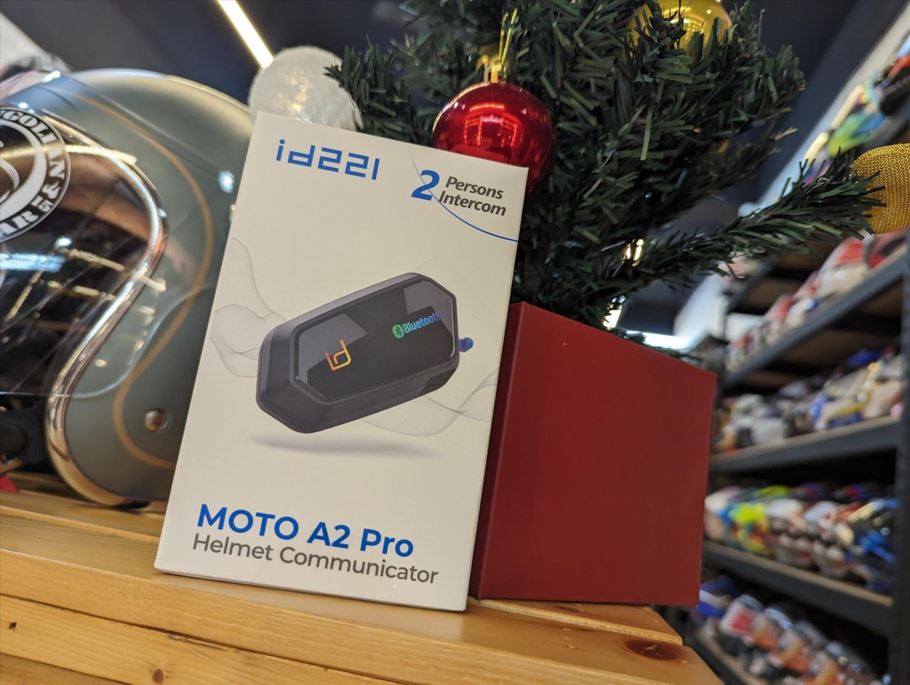 《遠古騎士》id221 MOTO A2 Pro 安全帽藍芽耳機 雙人對講音樂分享 中文語音