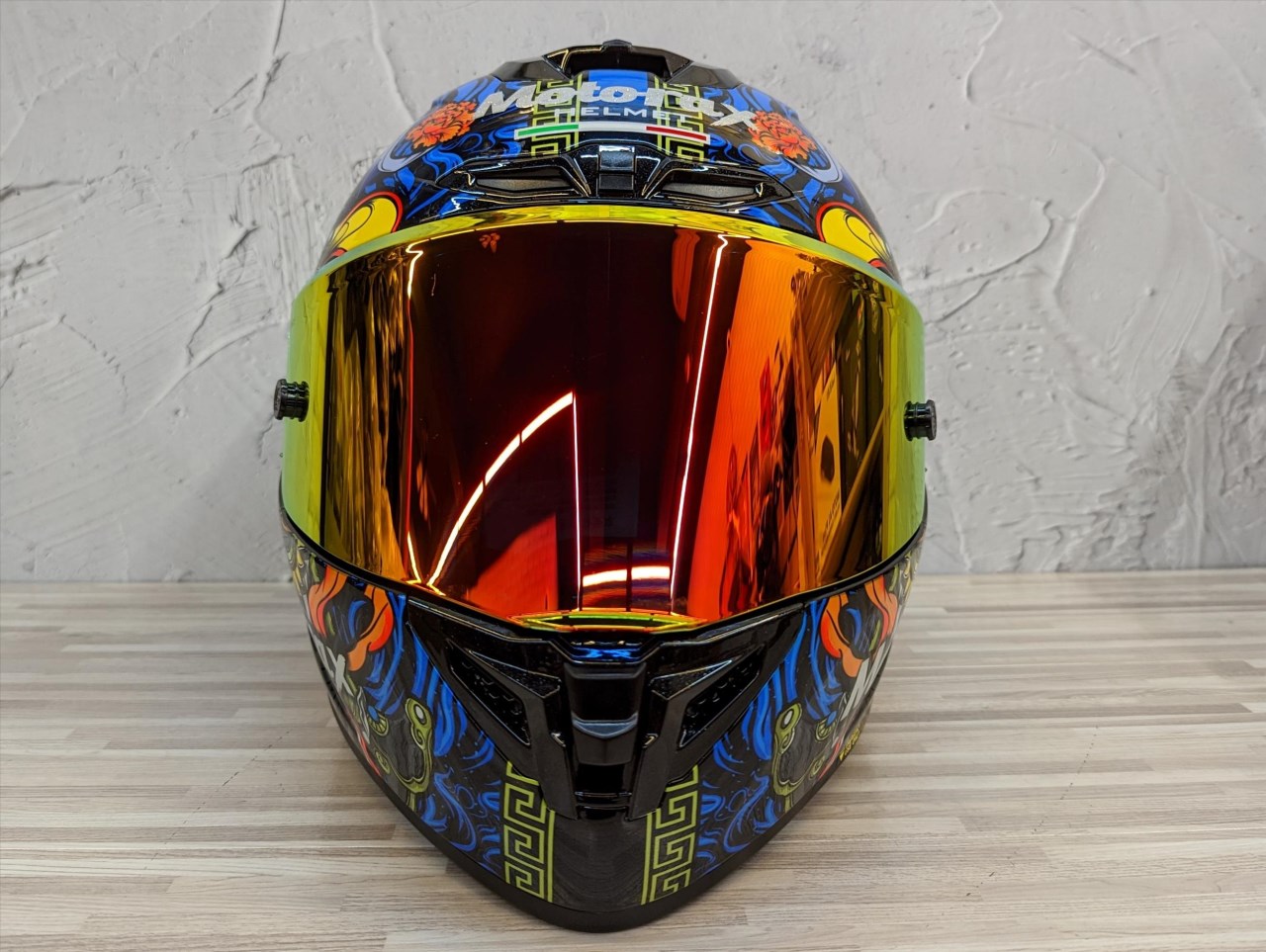 《遠古騎士》Motorax 摩雷士 R50s 電鍍金 原廠專用鏡片 全罩 安全帽