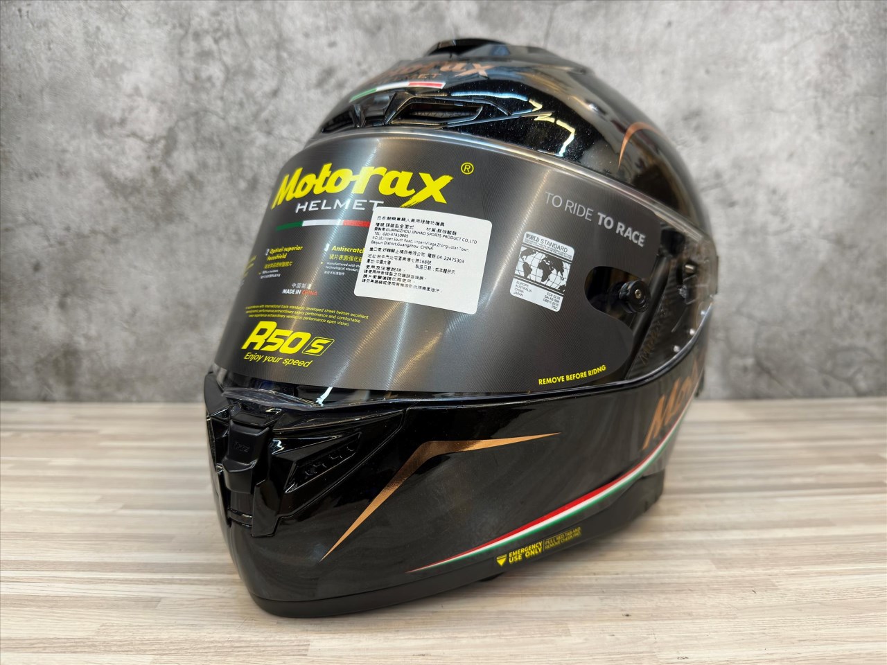 《遠古騎士》Motorax 摩雷士 R50s 榮耀玫瑰金 二代 雙D釦 耳機槽 安全帽