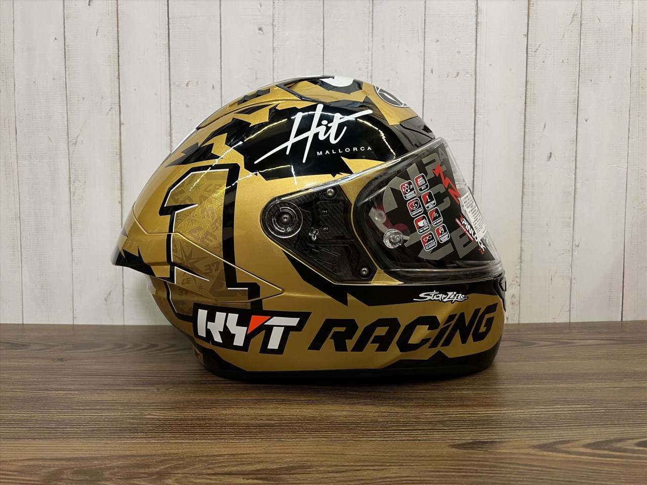 《遠古騎士》KYT NZ-RACE #37 冠軍帽 限量生產 選手彩繪 複合纖維 全罩