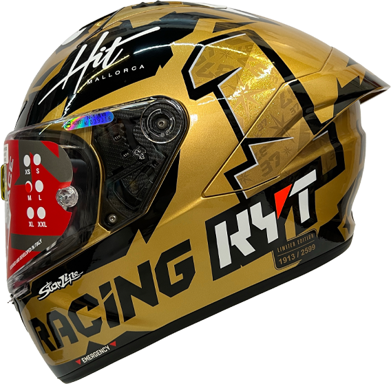 《遠古騎士》KYT NZ-RACE #37 冠軍帽 限量生產 選手彩繪 複合纖維 全罩