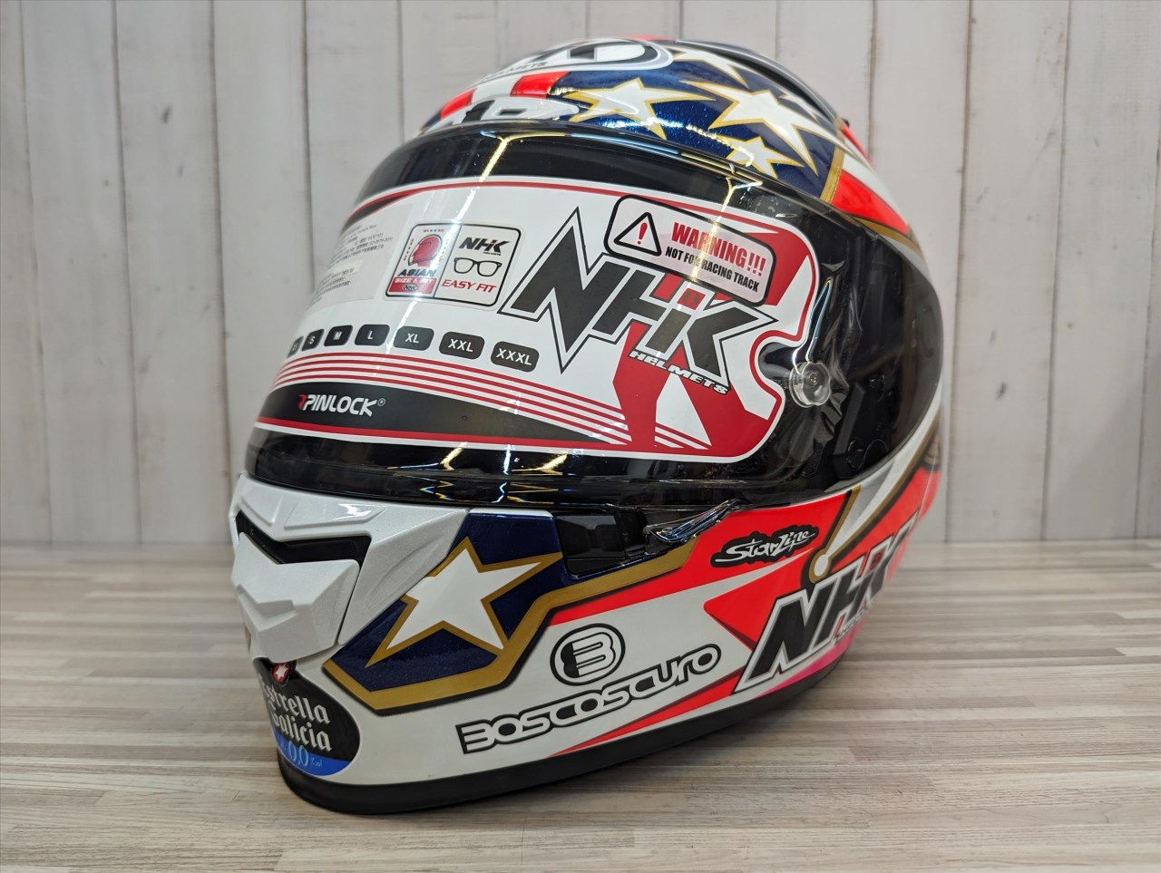 《遠古騎士》NHK GP-R Tech AL21 #7 USA 選手帽 全罩安全帽