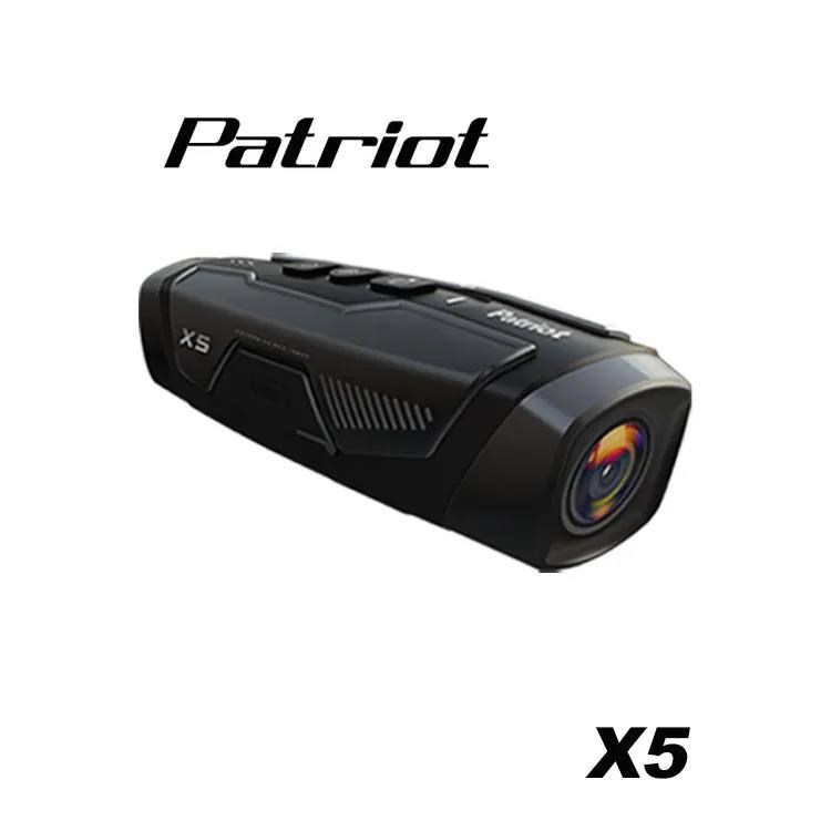 《遠古騎士》PATRIOT 愛國者 X5 Wi-Fi雙鏡頭機車行車記錄器 贈32G記憶卡