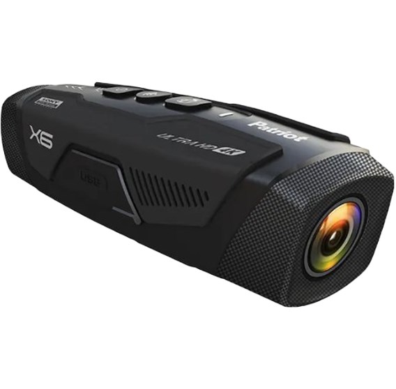 《遠古騎士》PATRIOT 愛國者 X6 Wi-Fi 雙鏡頭機車行車記錄器 SONY感光元件 4K高畫質 贈128G 記憶卡