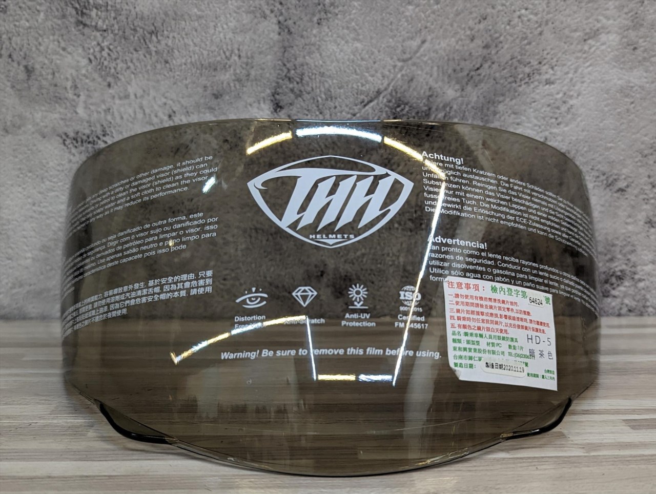《遠古騎士》THH T- T840B T840S 原廠鏡片 淺茶 耐刮 抗UV 全罩 安全帽