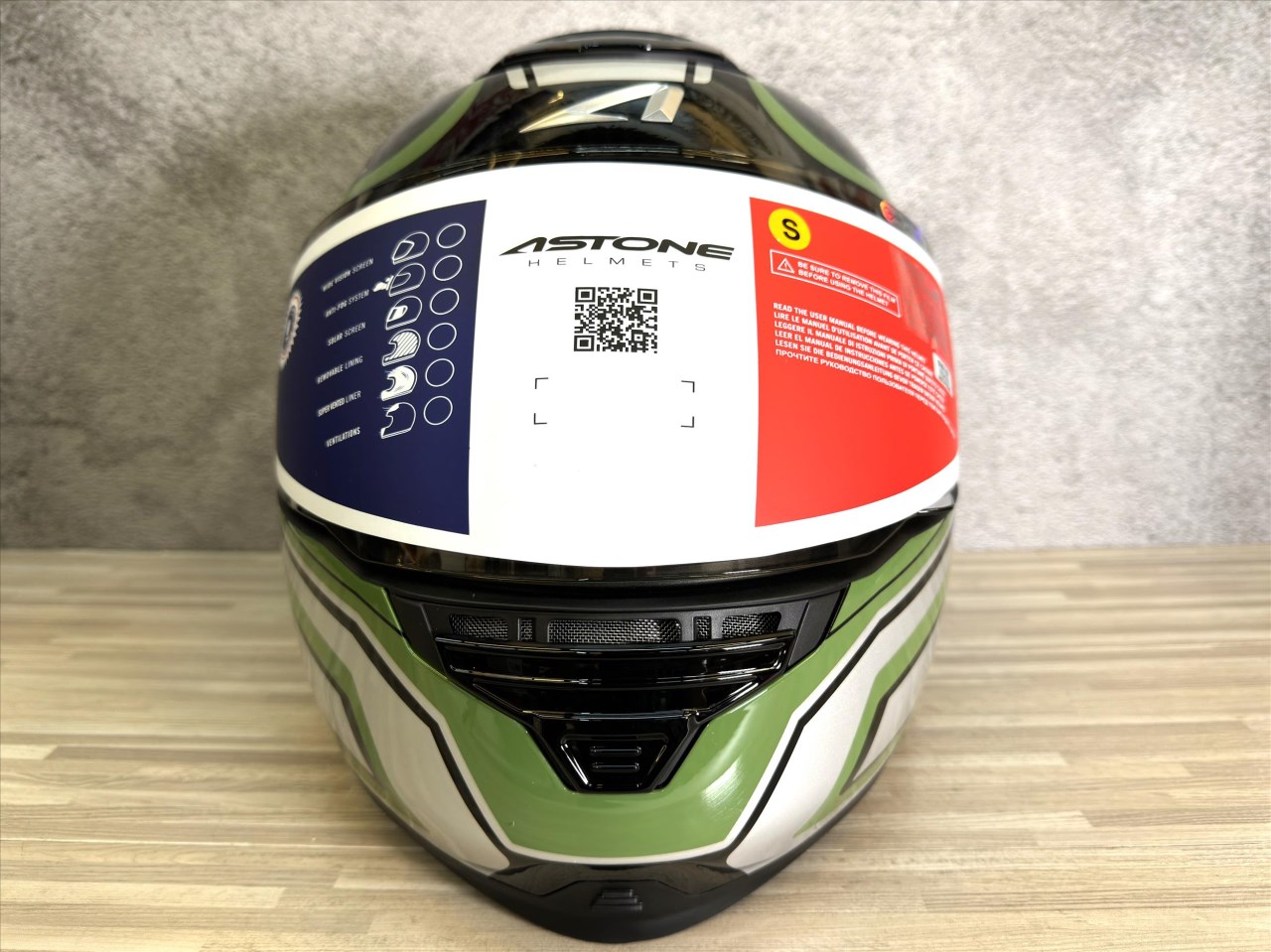 《遠古騎士》ASTONE RT1500 AI7 透明碳纖綠 眼鏡溝 耳機孔 可掀式 可樂帽 安全帽