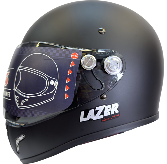 《遠古騎士》LAZER 安全帽 MX-5 素色 消光黑 全罩 山車帽 越野帽 安全帽