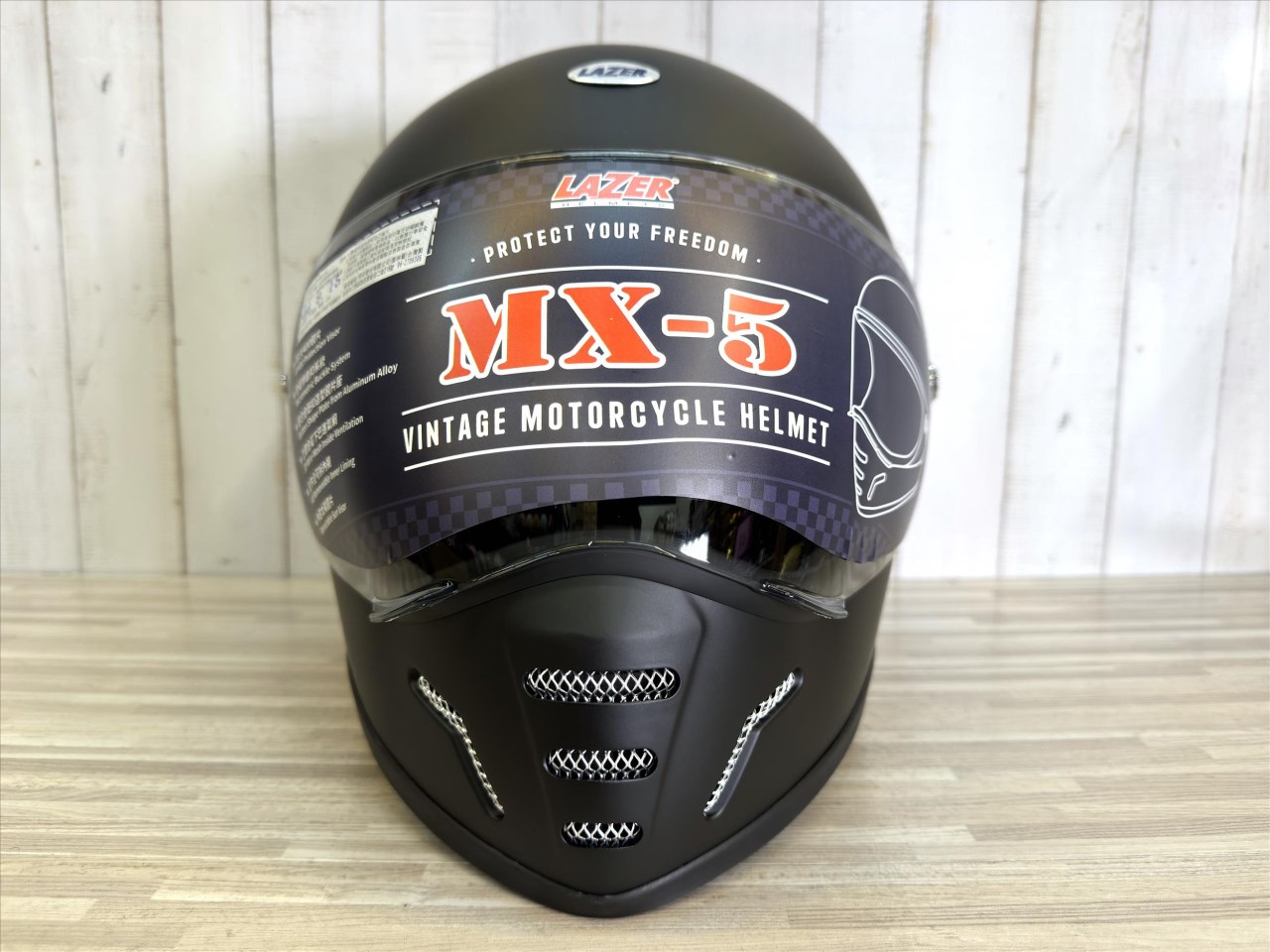 《遠古騎士》LAZER 安全帽 MX-5 素色 消光黑 全罩 山車帽 越野帽 安全帽