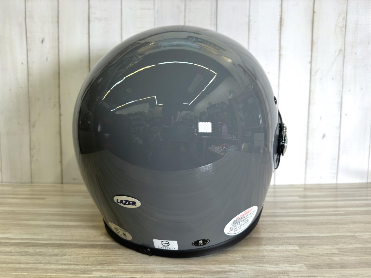 《遠古騎士》LAZER 安全帽 MX-5 素色 水泥灰 全罩 山車帽 越野帽 安全帽