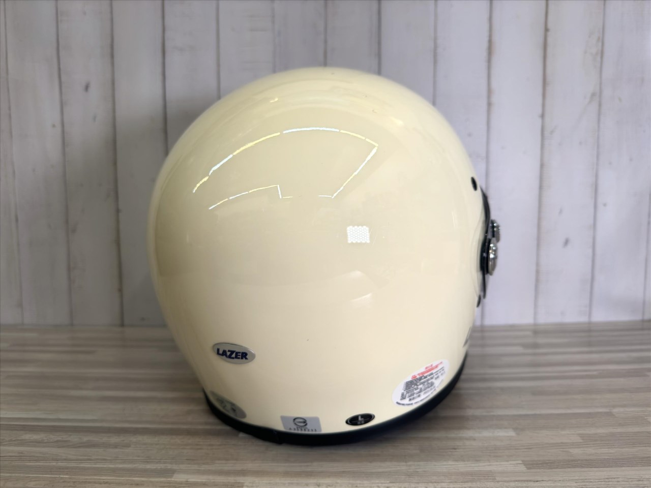 《遠古騎士》LAZER 安全帽 MX-5 素色 奶油黃 全罩 山車帽 越野帽 安全帽