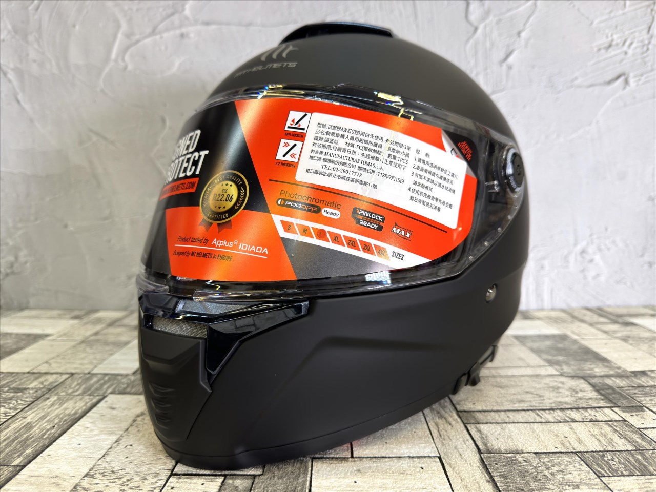 《遠古騎士》MT THUNDER 4 SV 磨砂黑 雷神4 全罩式 安全帽 排扣