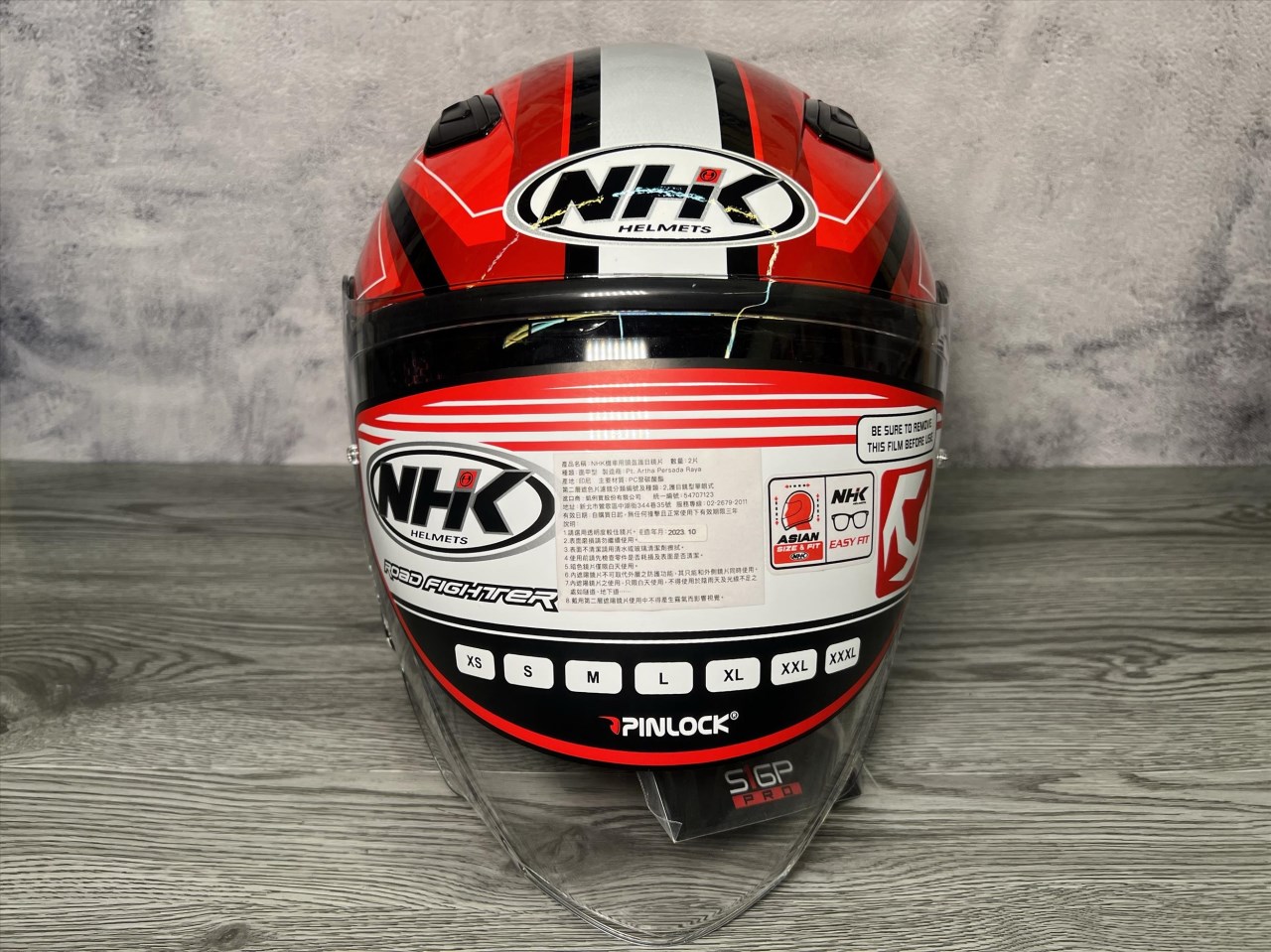 《遠古騎士》NHK S1 GP PRO MONLOU MOTUL(摩特)內藏墨片半罩式安全帽