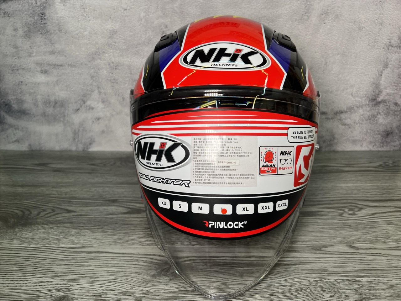 《遠古騎士》NHK S1 GP PRO 力豹仕 #2 內藏墨片半罩式安全帽