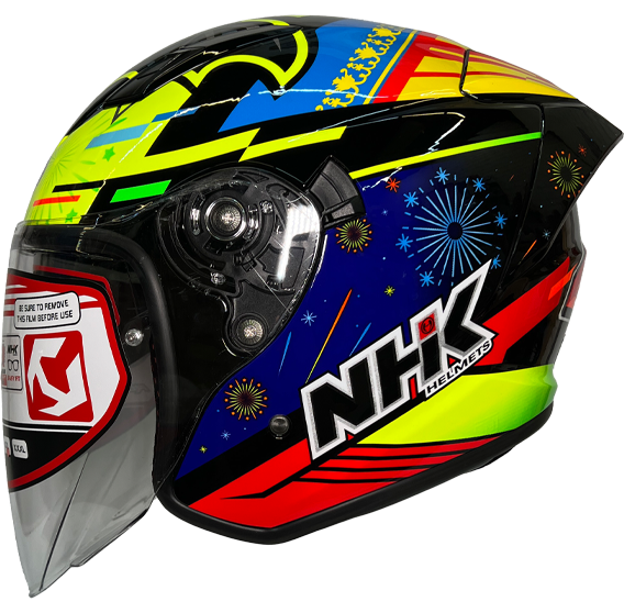 《遠古騎士》NHK S1 GP PRO IO48#3 內藏墨片半罩式安全帽