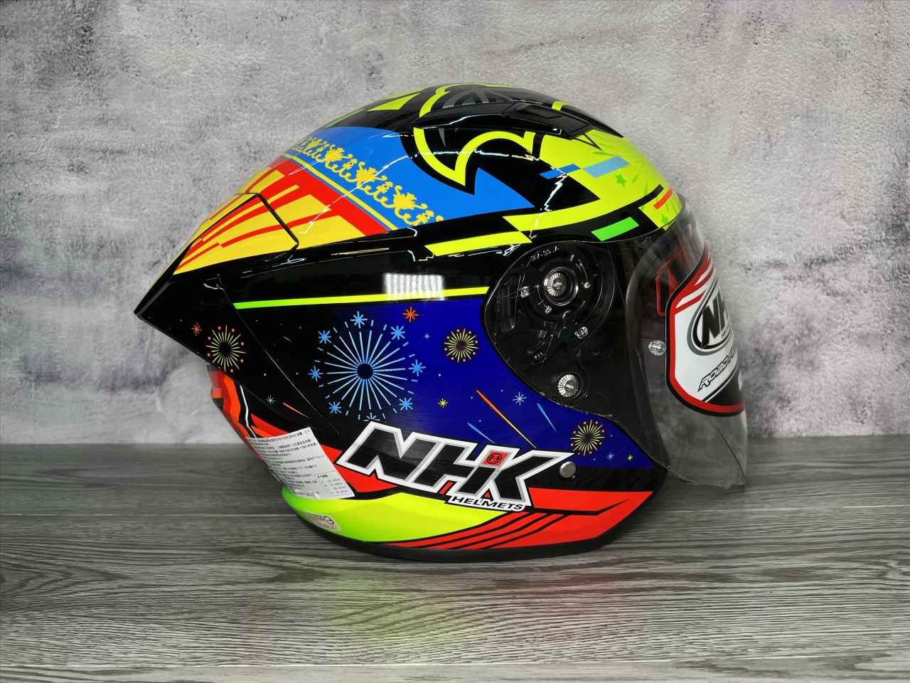 《遠古騎士》NHK S1 GP PRO IO48#3 內藏墨片半罩式安全帽