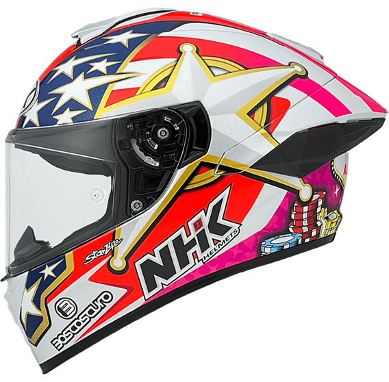 《遠古騎士》NHK K5R AL21 #7 USA 選手 全罩安全帽 超輕量 透氣