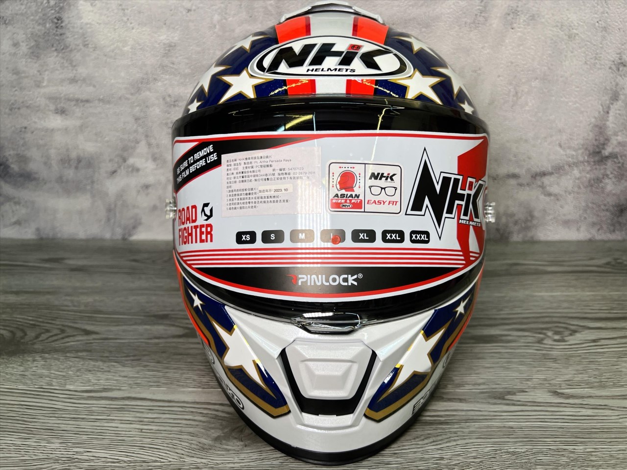 《遠古騎士》NHK K5R AL21 #7 USA 選手 全罩安全帽 超輕量 透氣