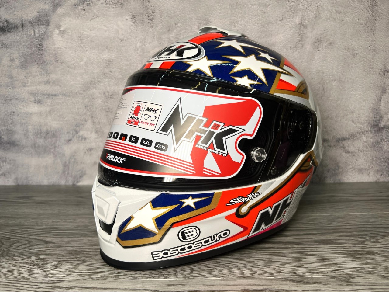 《遠古騎士》NHK K5R AL21 #7 USA 選手 全罩安全帽 超輕量 透氣