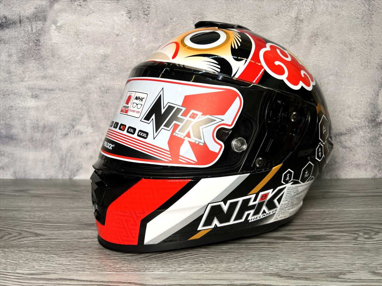 《遠古騎士》NHK K5R MF#2 MIHA 不倒翁 選手 全罩安全帽 超輕量 透氣