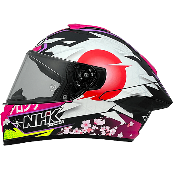 《遠古騎士》NHK K5R AL21#4 JAPAN 日本站 黑粉色選手 全罩安全帽 超輕量 透氣