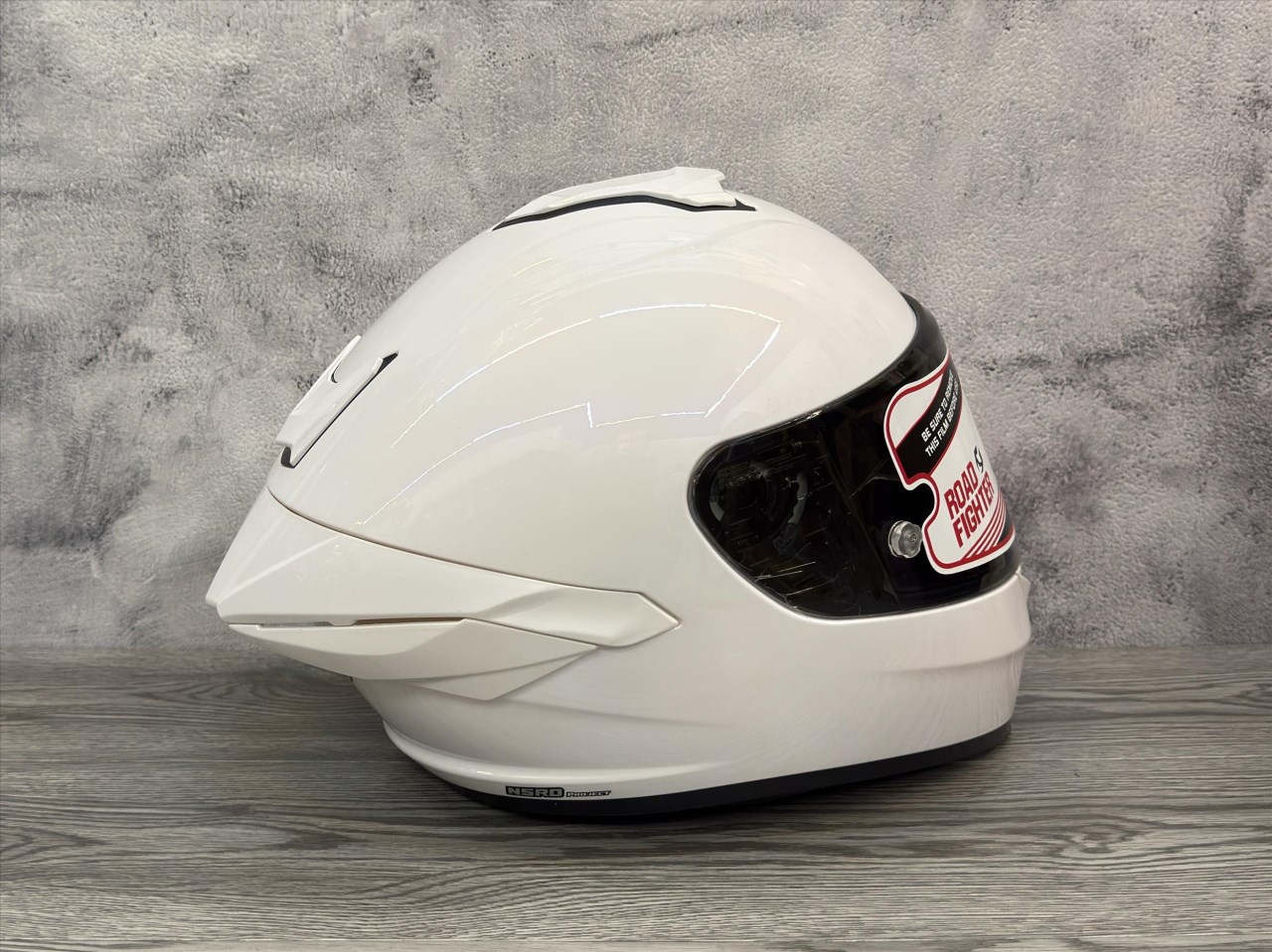 《遠古騎士》NHK K5R 素色 變色白粉 全罩安全帽 超輕量 透氣