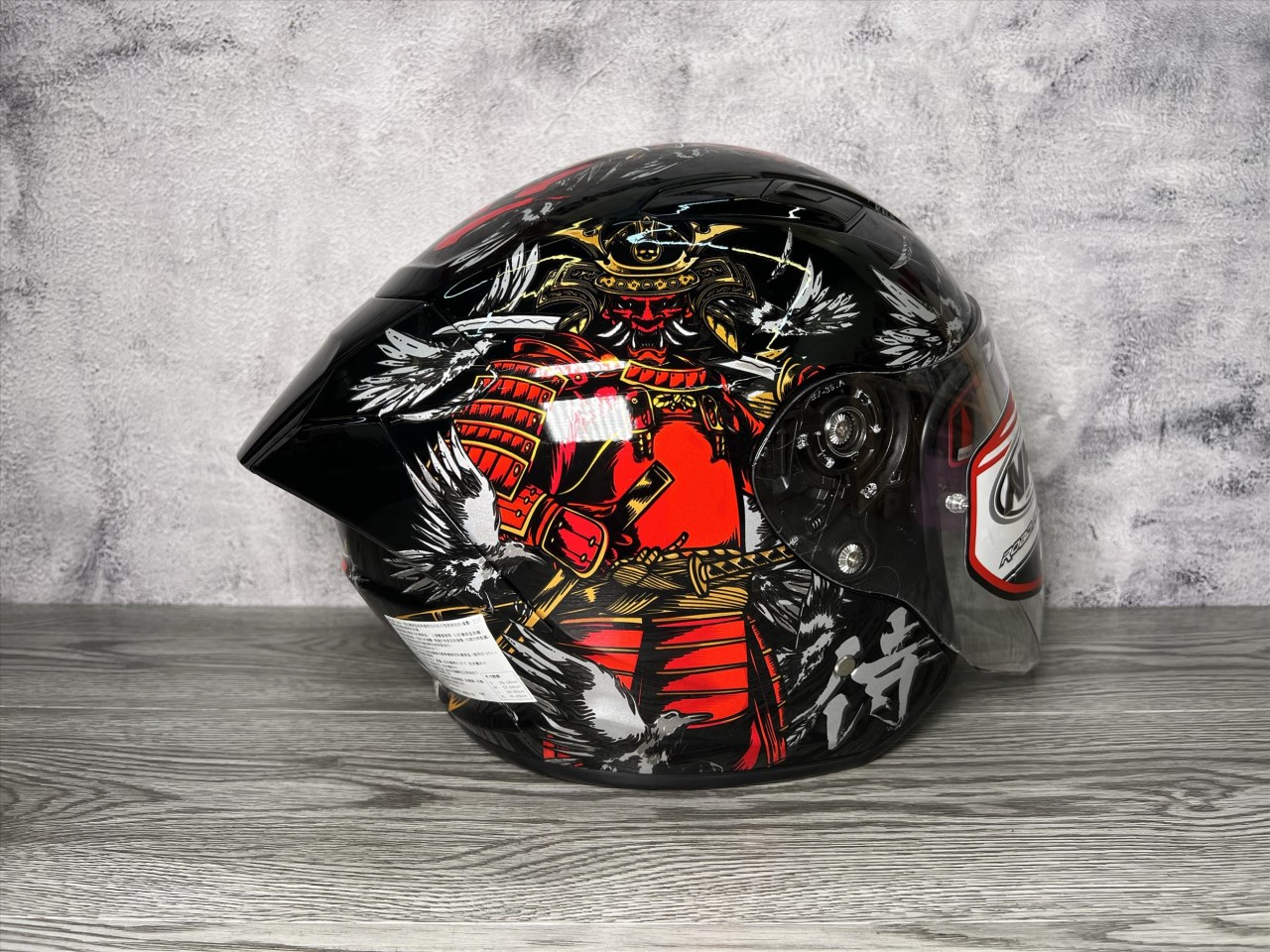 《遠古騎士》NHK S1 GP PRO 盔甲 (KABUTO) 內藏墨片半罩式安全帽