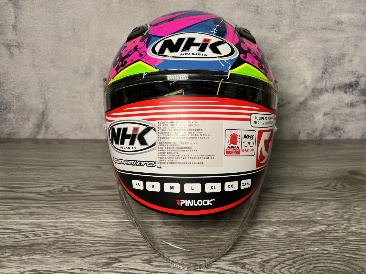 《遠古騎士》NHK S1 GP PRO AL21#3 內藏墨片半罩式安全帽