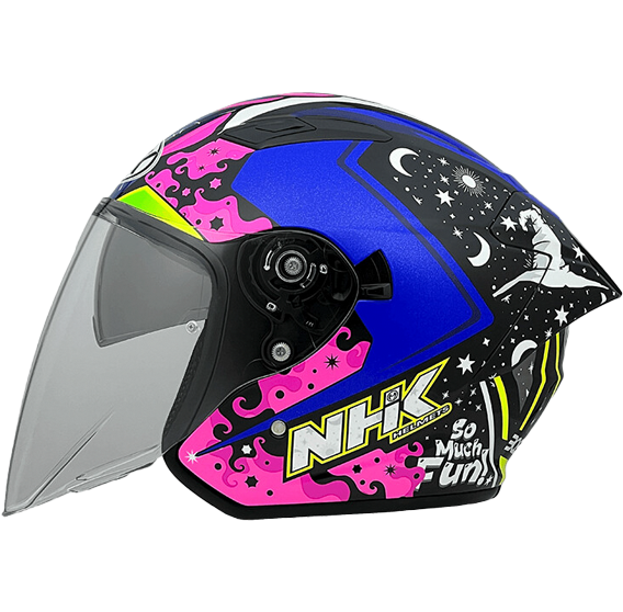 《遠古騎士》NHK S1 GP PRO AL21#3 內藏墨片半罩式安全帽