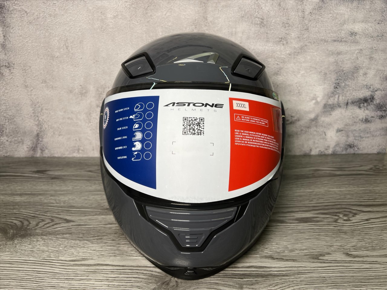 《遠古騎士》ASTONE RT1100 素 深灰 可樂帽 安全帽 雙D扣 內墨片