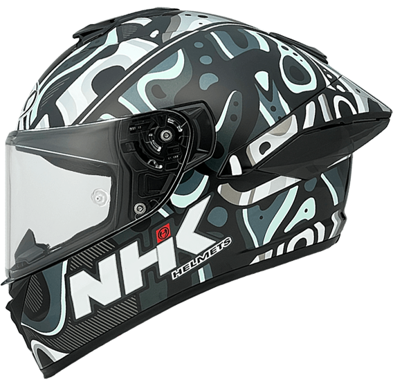 《遠古騎士》NHK K5R 星雲 NEBULA 黑湖水綠 全罩安全帽 超輕量 透氣