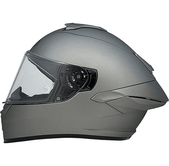 《遠古騎士》NHK K5R 素色 消光鐵灰/消光古銅 全罩安全帽 超輕量 透氣