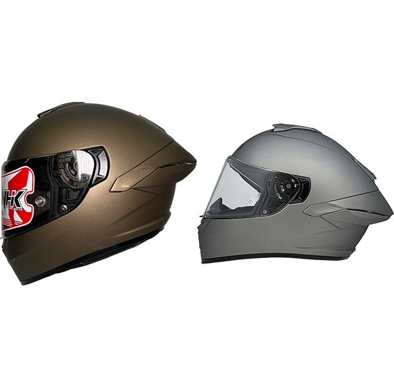 《遠古騎士》NHK K5R 素色 消光鐵灰/消光古銅 全罩安全帽 超輕量 透氣
